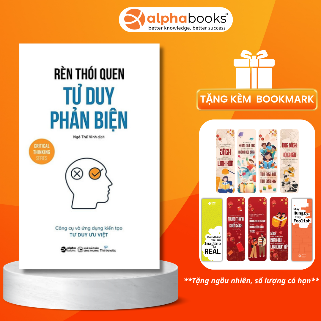 Sách Rèn Thói Quen Tư Duy Phản Biện - Alphabooks - BẢN QUYỀN