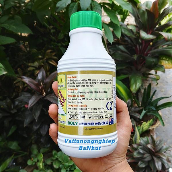 Phân Bón BIOKING - L 500ml Tưới Gốc Kích Thích Ra Rễ - Cải Tạo Đất Chống Chịu Khô Hạn - Giải Độc Phèn