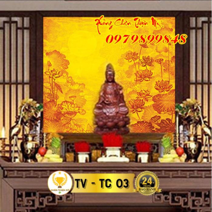 Tranh trúc chỉ in Vuông_TCV03