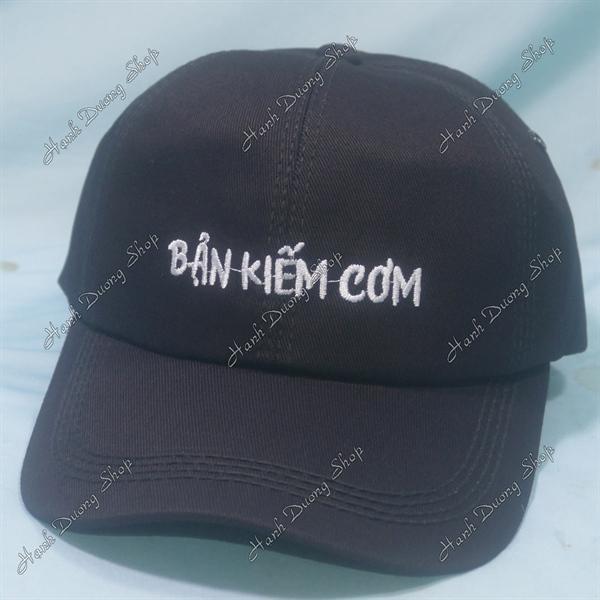 Set Nón Cặp Bucket & Cap Bận Kiếm Cơm (BKC01);(BKM01) - Combo Bận Kiếm Cơm
