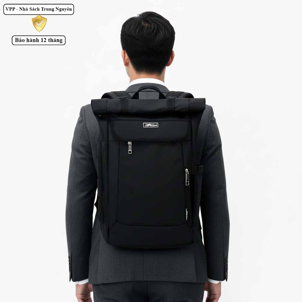 Balo du lịch chống nước Xbags DarkBear XB1202 balo laptop cao cấp đa năng thời trang bền đẹp