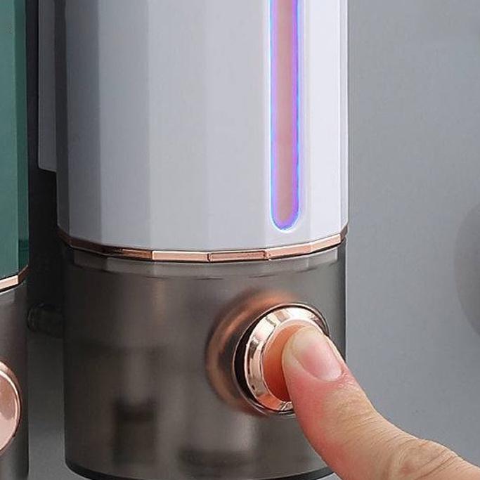 Hộp đựng sữa tắm dầu gội nước rửa tay chất liệu ABS gắn treo tường tiện lợi