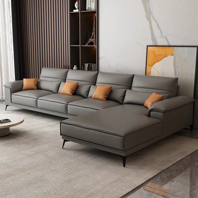 Ghế sofa da góc L Adora