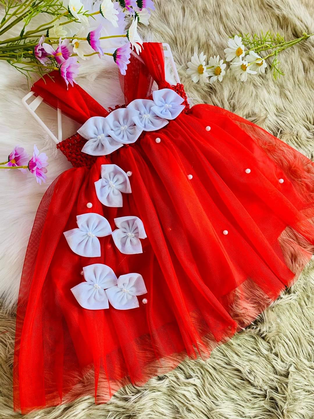 Đầm/Váy công chúa tutu dễ thương cho bé - nơ đính hạt + Ảnh thật