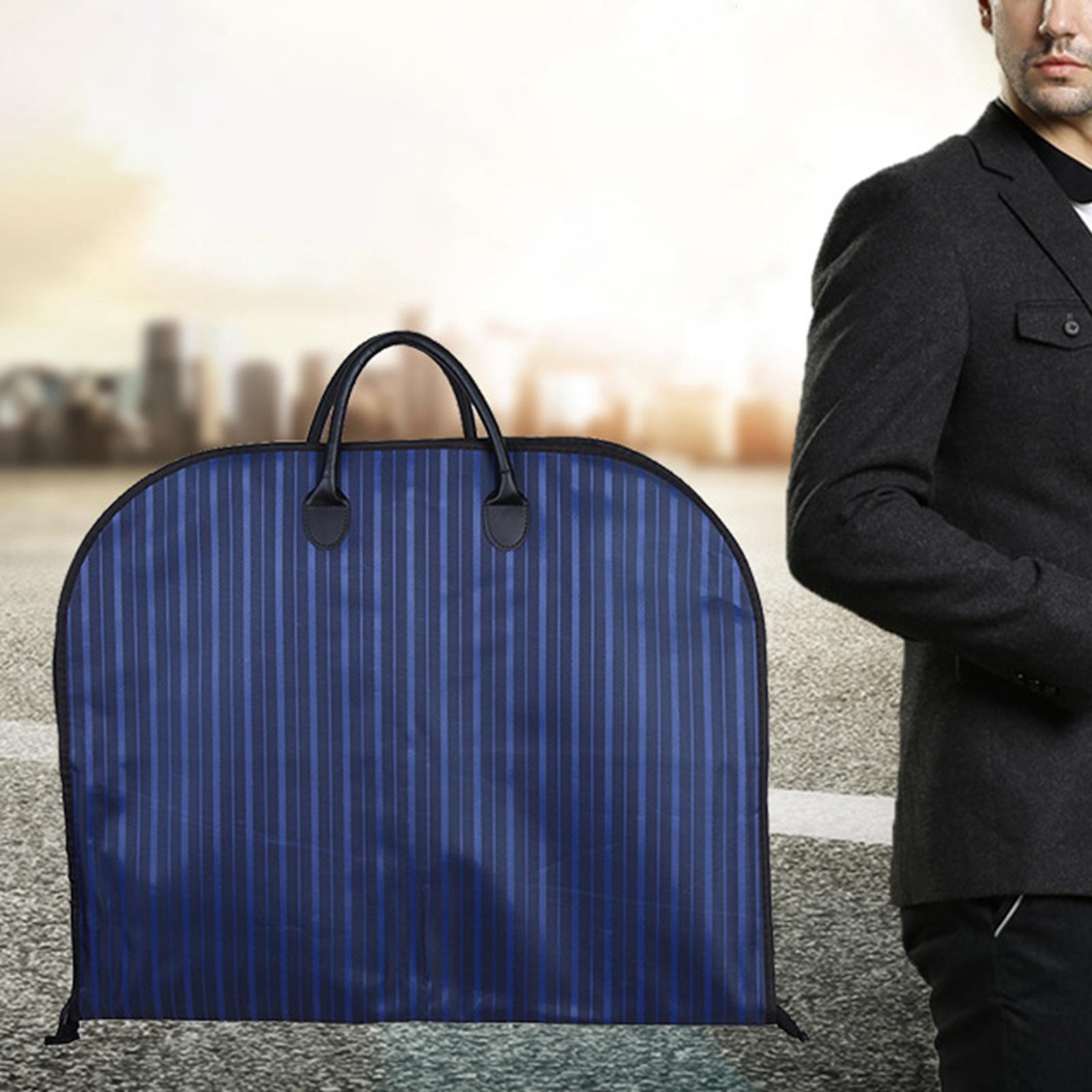 Suit Bag Men Travel Business Dustproof Garment Bag for Jacket Coats Clothing