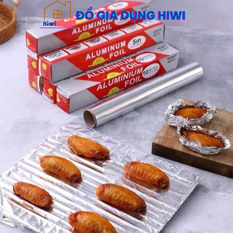 Giấy bạc nướng, màn nhôm nướng mỏng