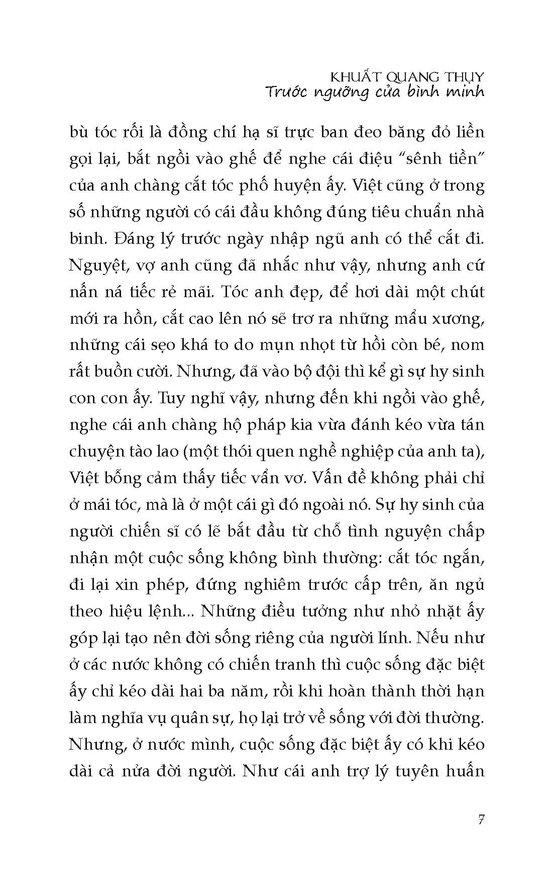 Trước Ngưỡng Cửa Bình Minh
