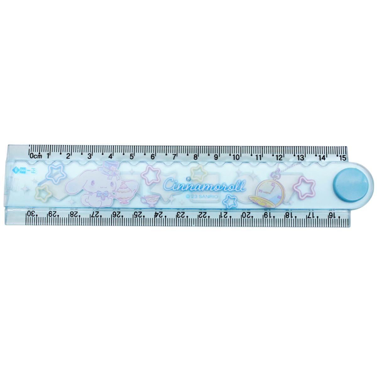 Thước Gấp Cinnamoroll 30 cm - iiGEN YZ9903 (Họa Tiết Giao Ngẫu Nhiên)