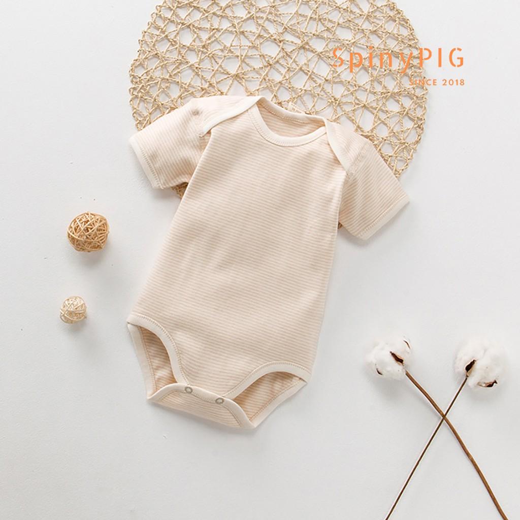 Quần áo sơ sinh 0-2 tuổi 100% Cotton hữu cơ tự nhiên không chất tẩy nhuộm an toàn cho bé siêu đáng yêu