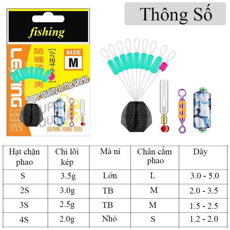 Gói Phụ Kiện Làm Trục Thẻo Câu Đài Silicon Cao Cấp PK-13