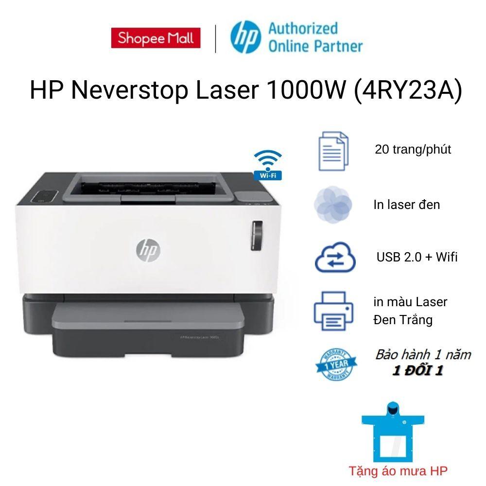 Máy in HP Neverstop Laser 1000w / 1000a - Hàng Chính Hãng