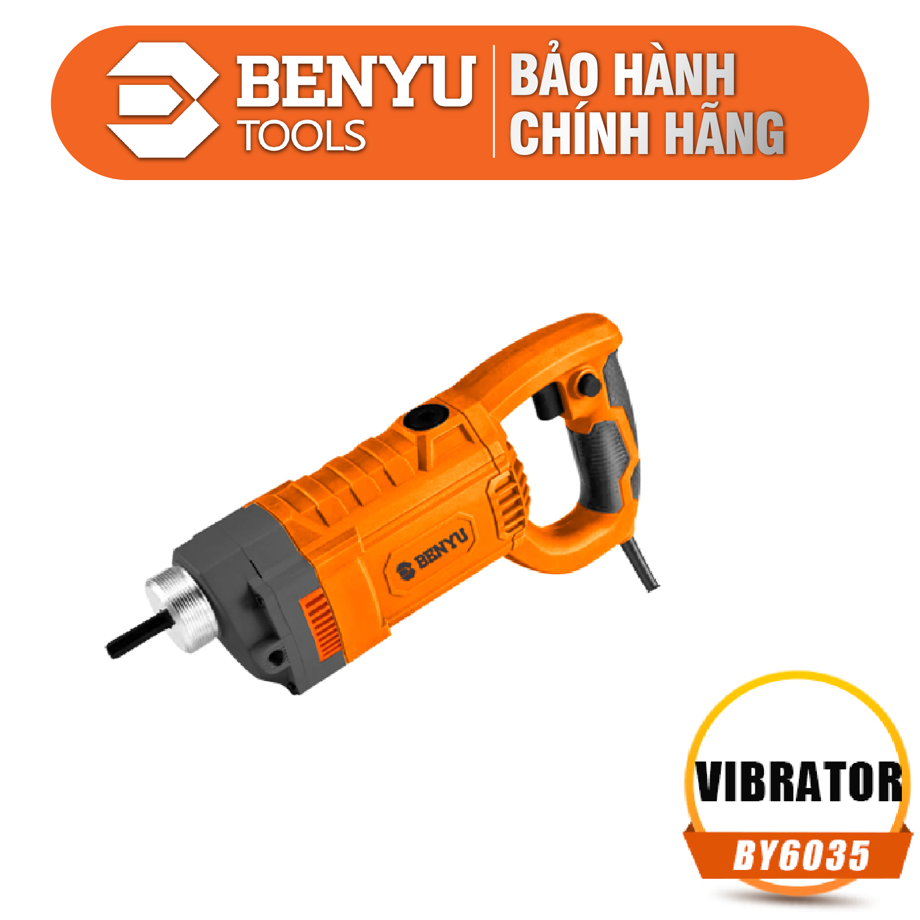 Máy Đầm Dùi Bê Tông 1200W Benyu BY6035