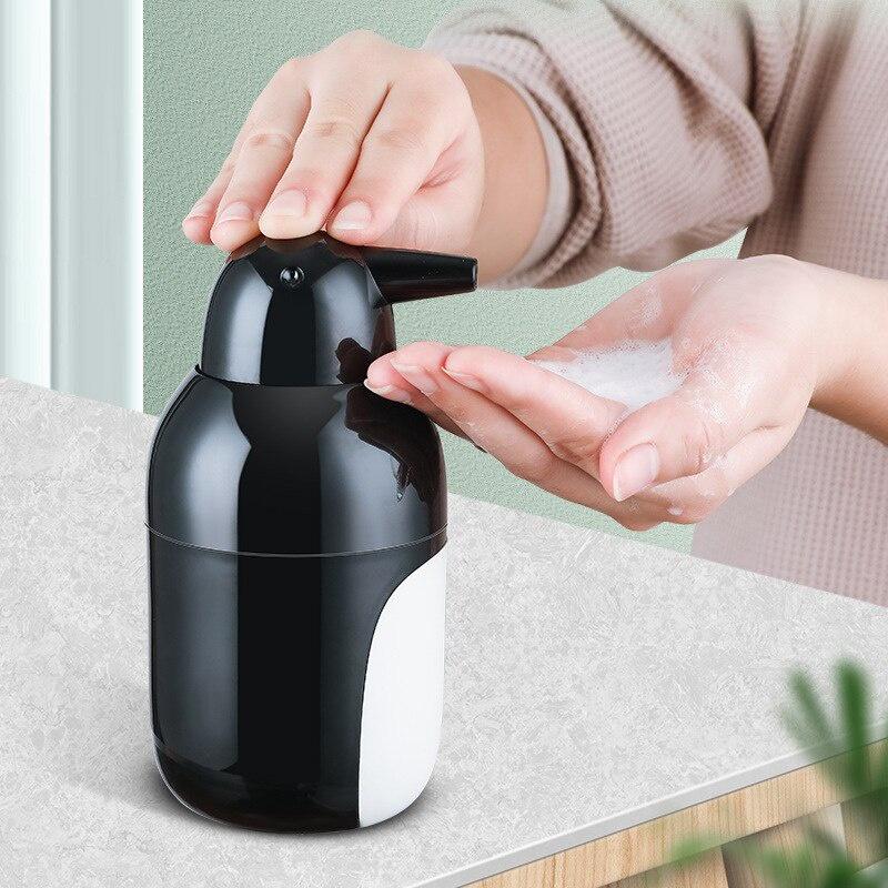 Cartoon Squeezing Bottles Sub-bottling Soap Bottle Refillable Bottle Empty Container Lotions Dispensing Makeup Tool 300ml