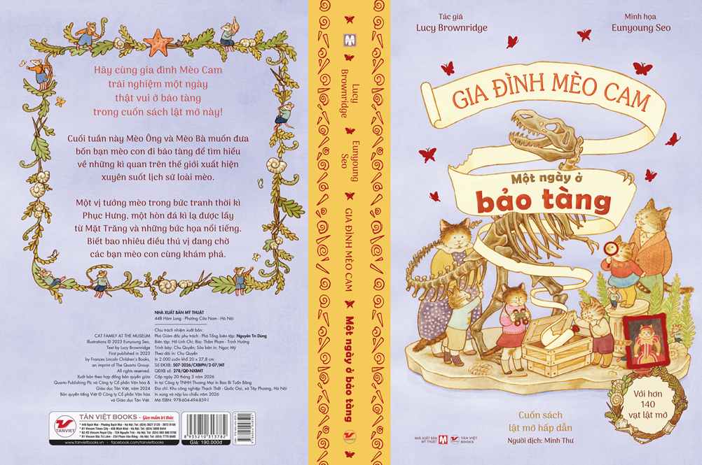 Sách Gia Đình Mèo Cam (Bìa Cứng) (Chọn chủ đề)