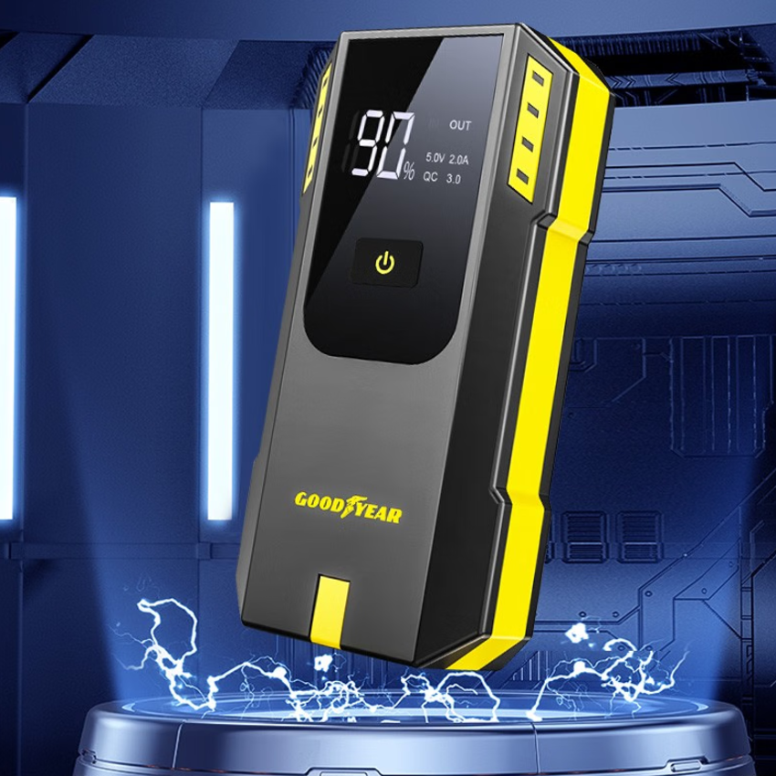 HÀNG CHÍNH HÃNG - Bộ kích n.ổ ô tô, kiêm pin sạc dự phòng Goodyear GY-5358, 20000mAh