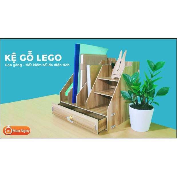 Kệ Gỗ đựng đồ Gọn Gàng phong cách sang trọng