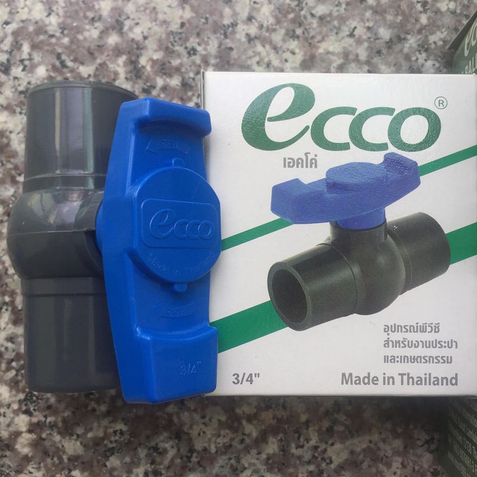 Van khóa nước cao cấp ECCO phi 27 nhâp khẩu từ Thái Lan