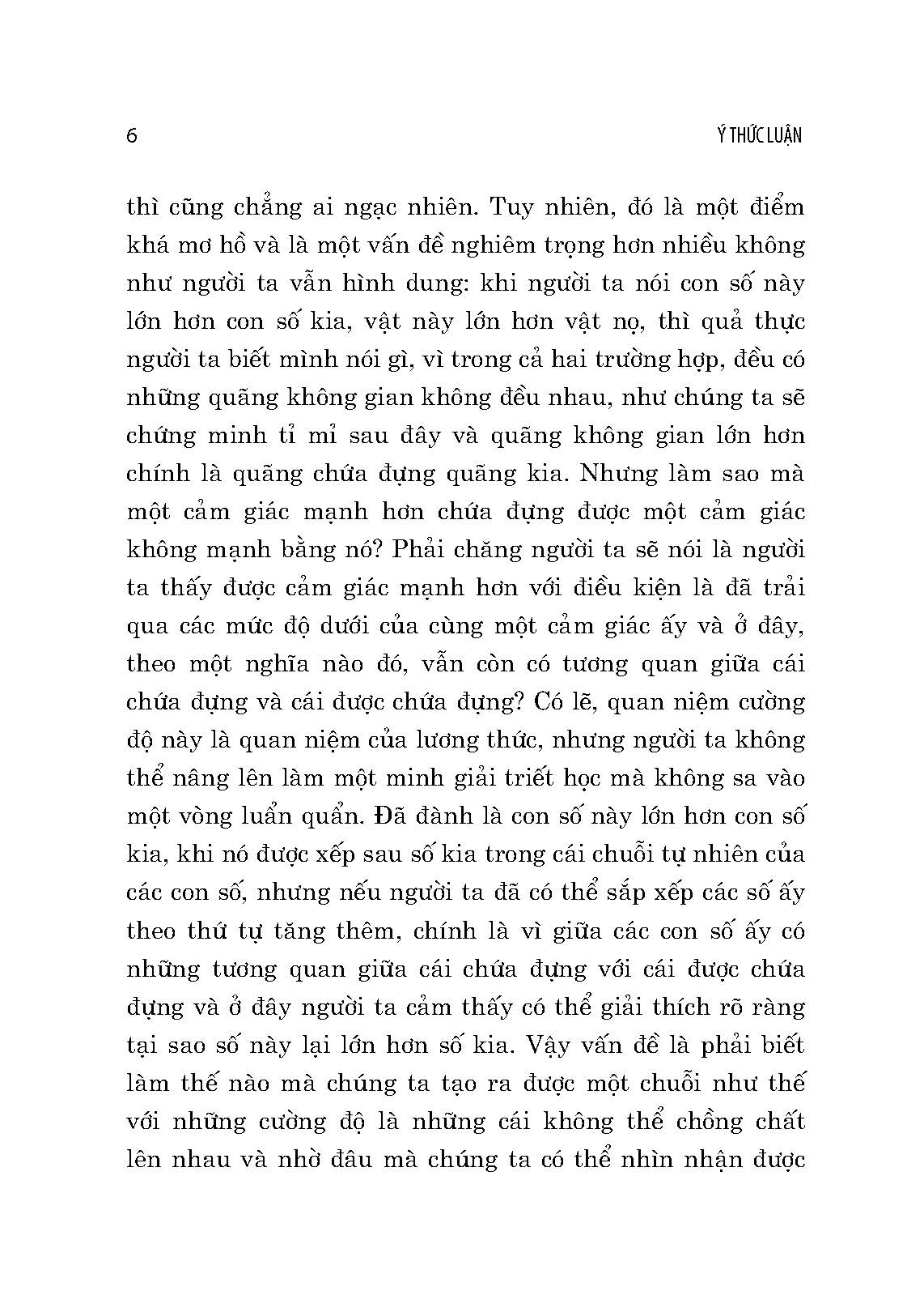 Ý Thức Luận (Essai Sur Les Données Immédiates De La Conscience) - Henri Bergson; Cao Văn Luận dịch; Phạm Anh Tuấn hiệu chú (Tái bản 2024)