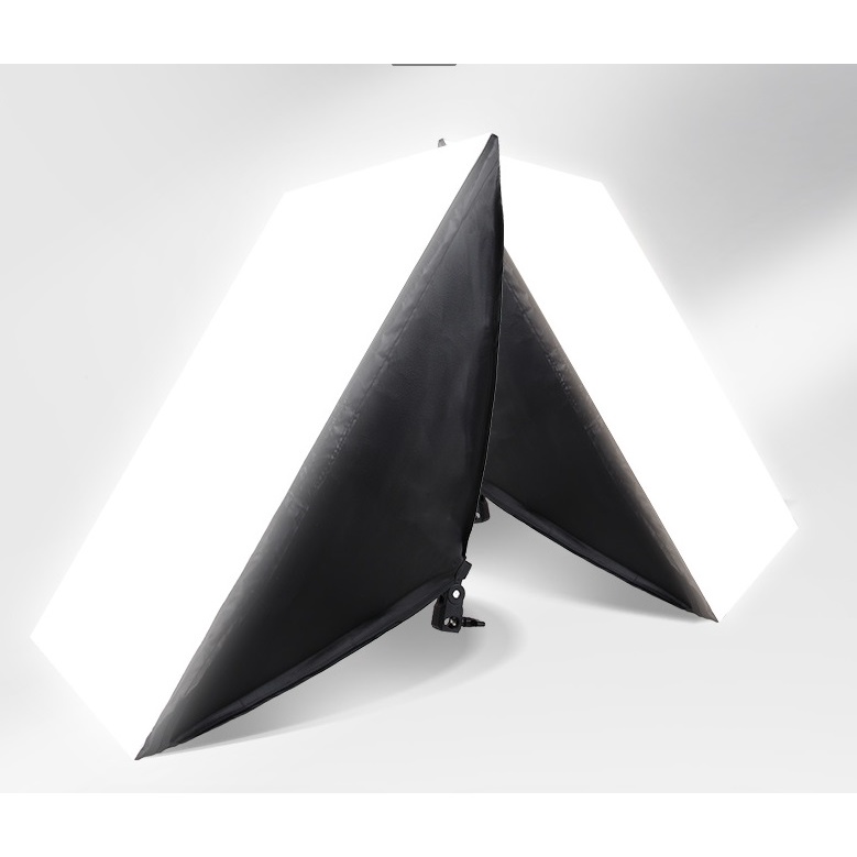 Softbox 50x70cm Đui Xoáy E27, Thiết Bị Phòng Quay, Phòng Chụp Hàng Chính Hãng