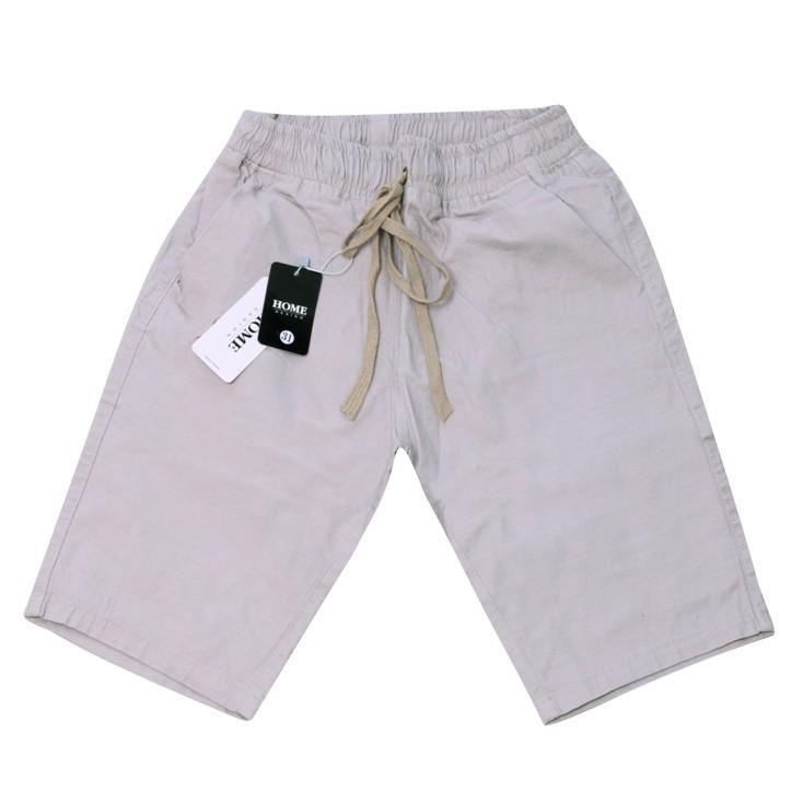 Quần shorts kaki nam lưng thun cột dây thời trang cao cấp QS01-Xanh biển