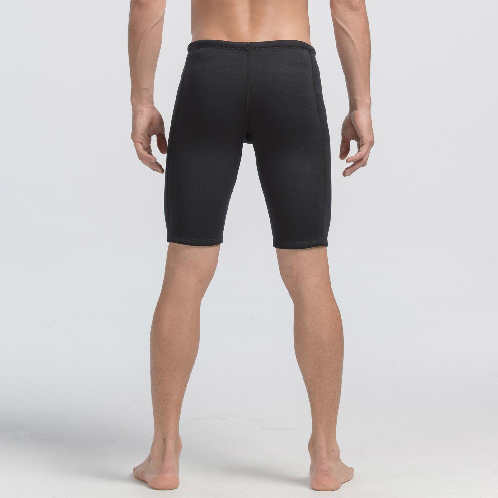 Mens Wetsuit Shorts Outdoor Swimming Pants, 3mm Neoprene Diving Wet Suit Trunks Trousers for Surfing Snorkeling Beach Water Sports