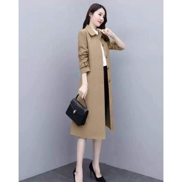 ÁO KHOÁC KAKI DÁNG DÀI CAO CẤP