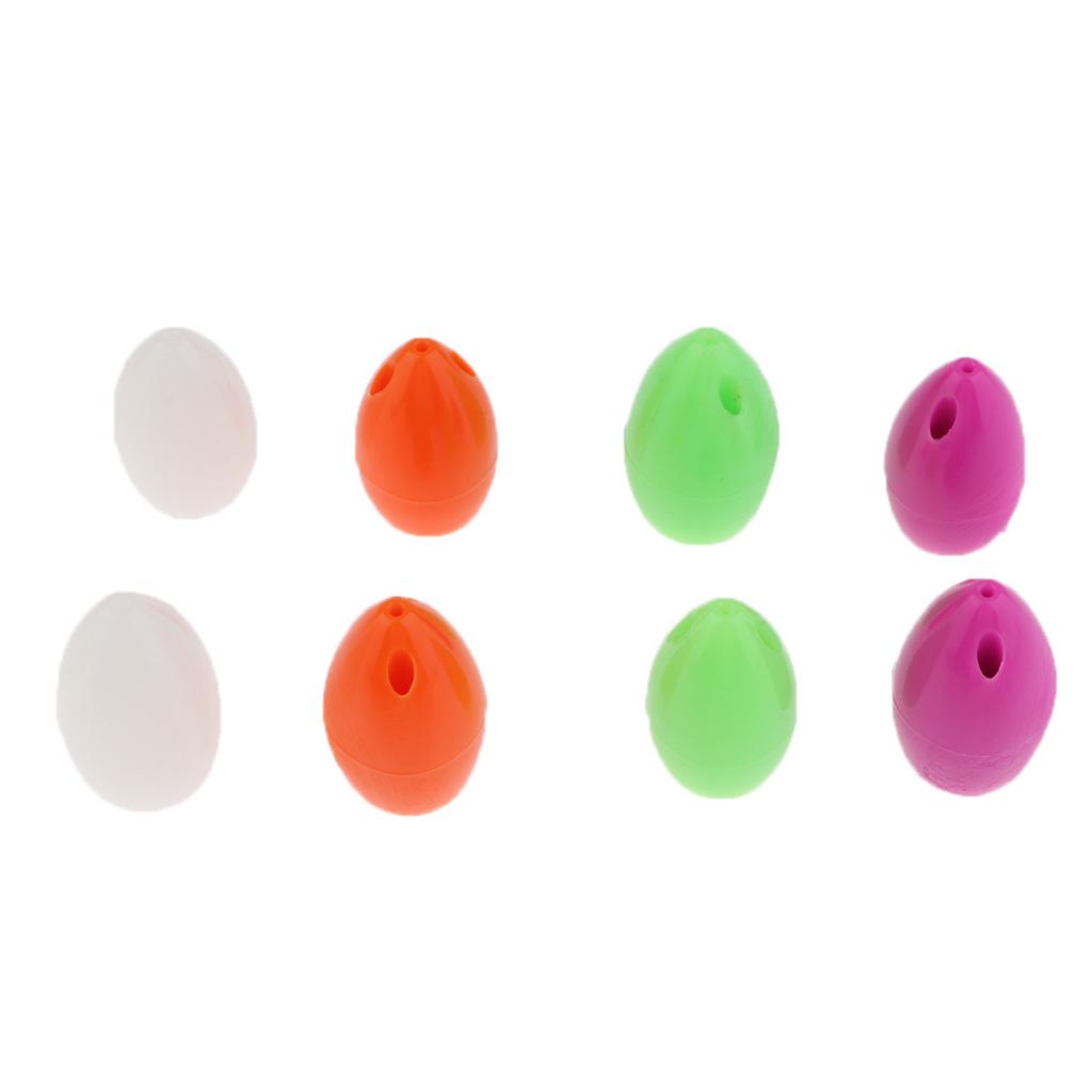 8 Pieces Bombarda Floating Trout Pose Fishing Floats 3.2g/4.2g Combination