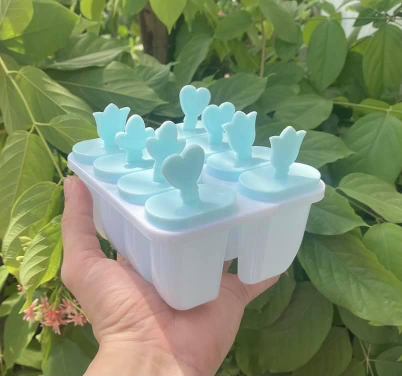 KHUÔN LÀM KEM QUE 8 CÂY TIỆN DỤNG