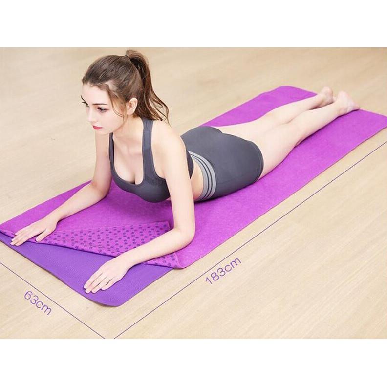 Khăn yoga siêu bền ,tặng túi