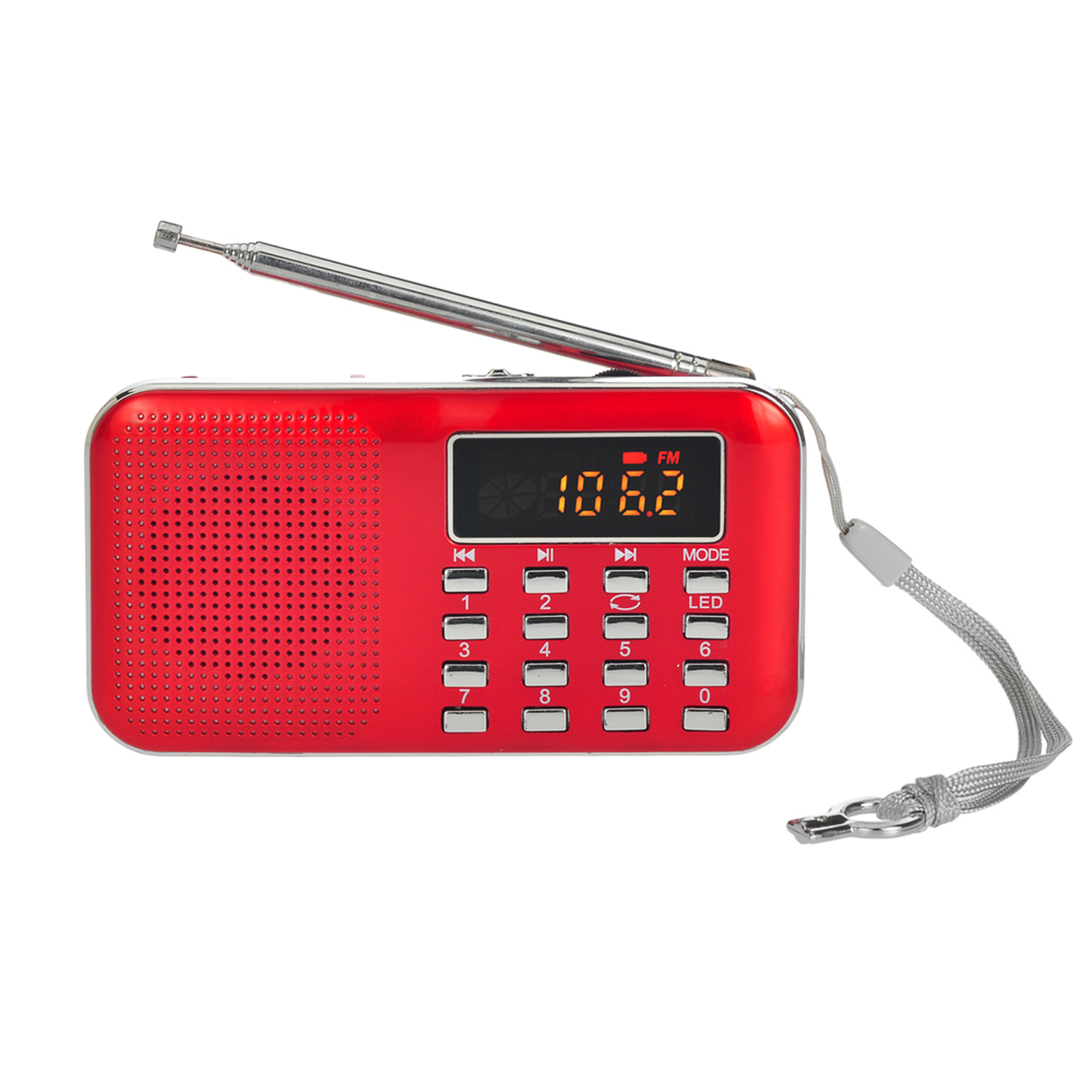 Máy Nghe Nhạc MP3 Đài FM Mini Y-896 3W Chất Lượng Âm Thanh Trung Thực Cao Với Màn Hình 2 Inch