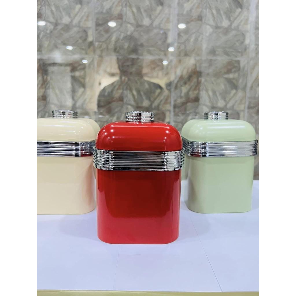 Set 3 Hộp Đựng Đường, Cà Phê Swan Retro, Set Hũ Đựng Thực Phẩm, Gia Vị Nhà Bếp, Thiết Kế Sang Trọng, Nhập Đức