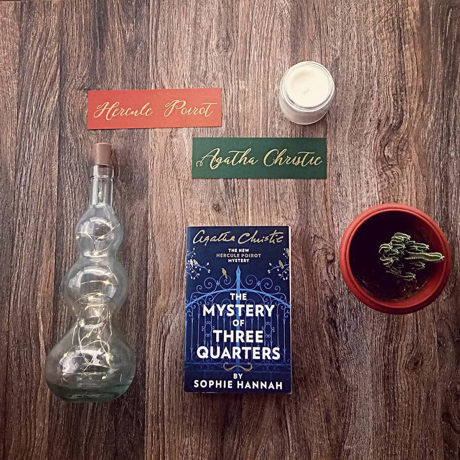 The Mystery of Three Quarters: The New Hercule Poirot Mystery (Created by Agatha Christie)