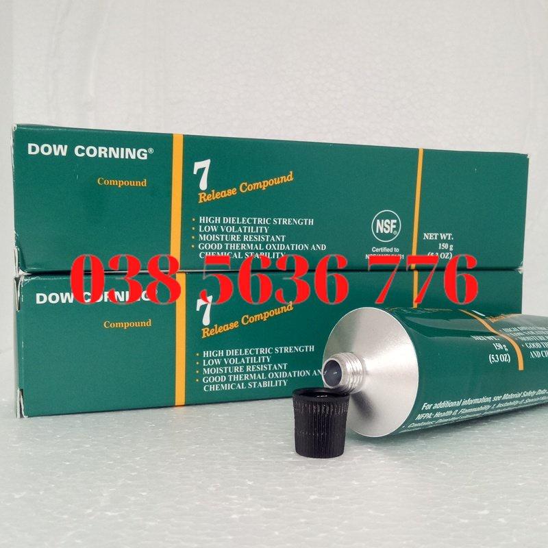 Dow Corning DC7, Mỡ Khoáng Cực Áp Có Chứa Molypden Disulfide, Chất Bôi Trơn Nhựa, Kim Loại