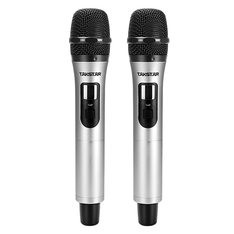 Takstar TS-8807TT / TS-8807HH - Micro Không Dây UHF 2 Kênh Cho Hội Nghị, Giảng Dạy, Phát Thanh- Hàng chính hãng