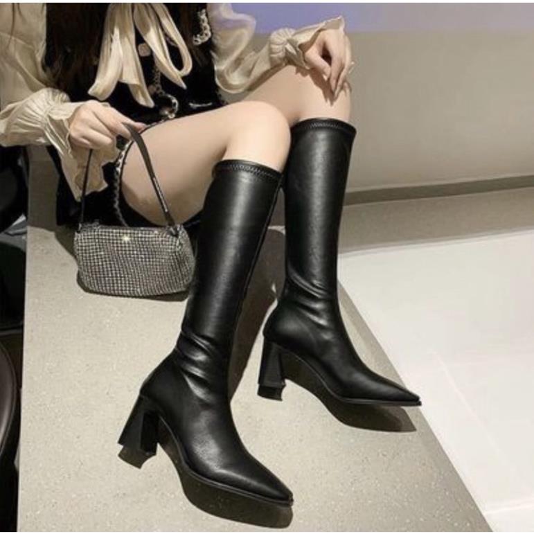 Hàng cao cấp Pass boots đùi 7p size 39