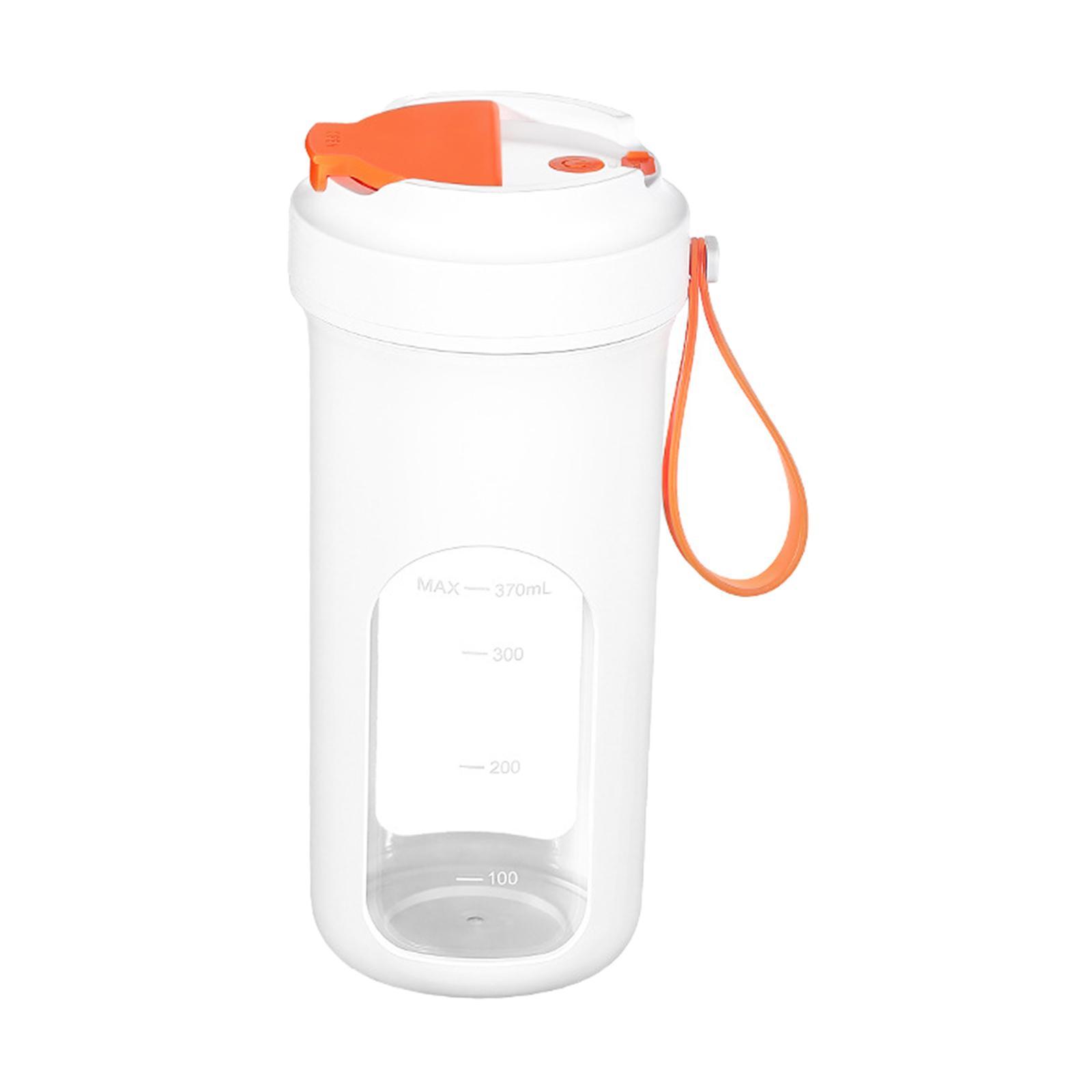 Portable Blender Juicer Cup Personal Mini Blender 370ml Blender Cup Travel Juicer Cup for Mixing Shakes and Smoothies Camping