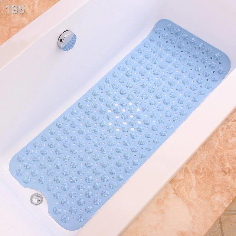 Thảm chống trượt bồn tắm lớn, phòng dày có cốc hút, nhựa trẻ em không mùi