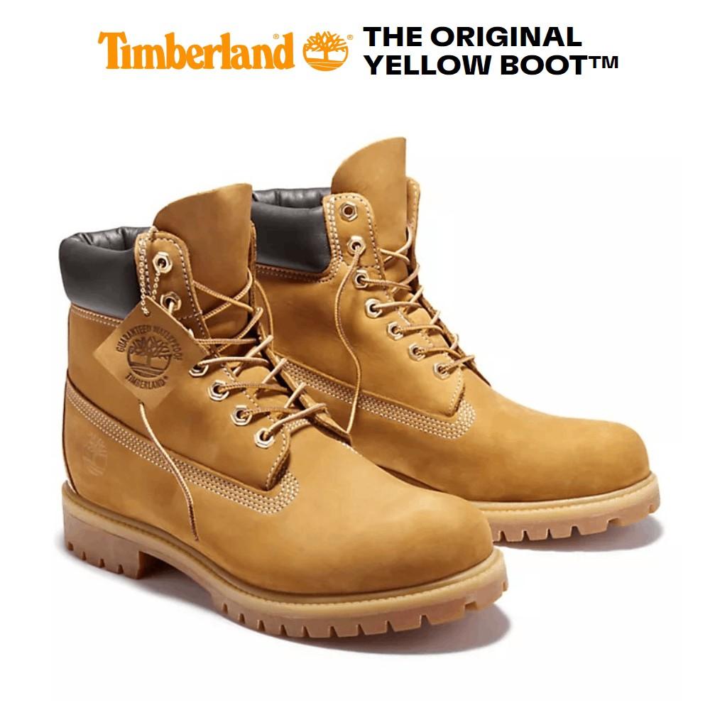 Giày Cổ Cao Unisex The Original 6-inch Boot Màu Vàng Timberland TB010061