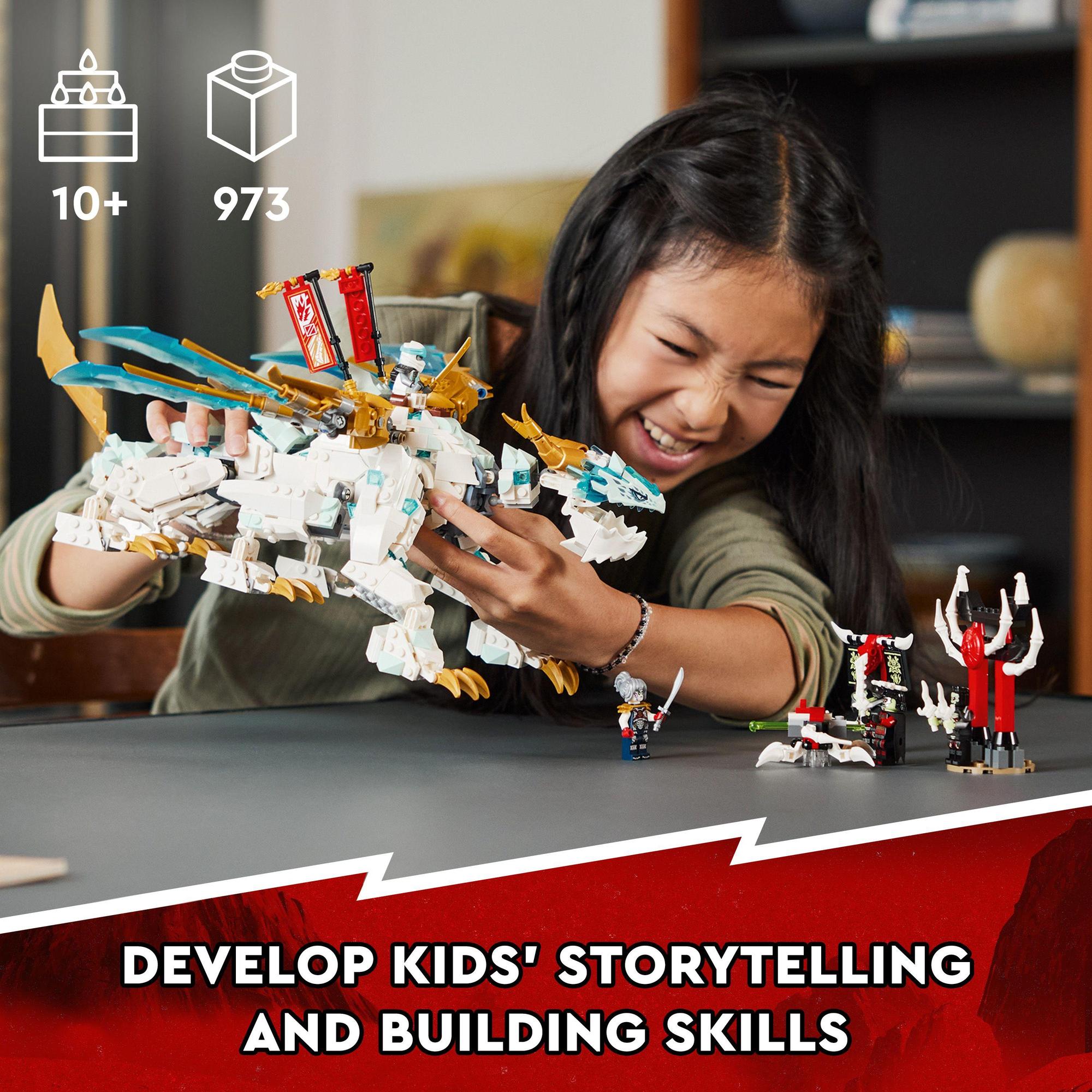 LEGO Ninjago 71786 Rồng Băng Tối Thượng Của Zane