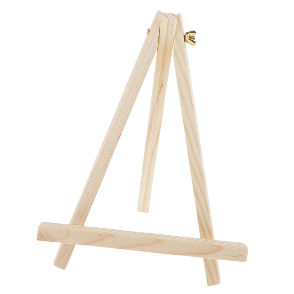 Gỗ Mini Tripod Easel Hình Tranh Đỡ cho Nghệ Sĩ Học Sinh Sinh Viên