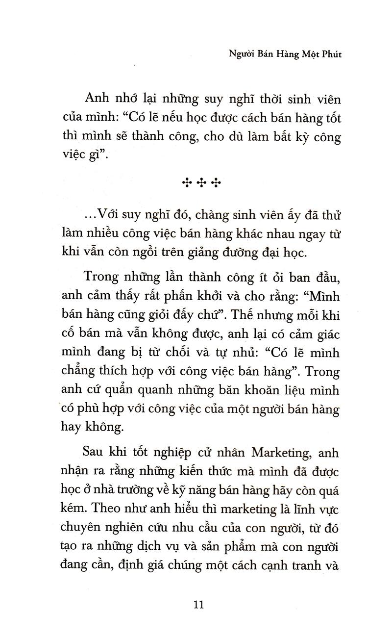 Sách - Người Bán Hàng Một Phút (Tái Bản 2020)
