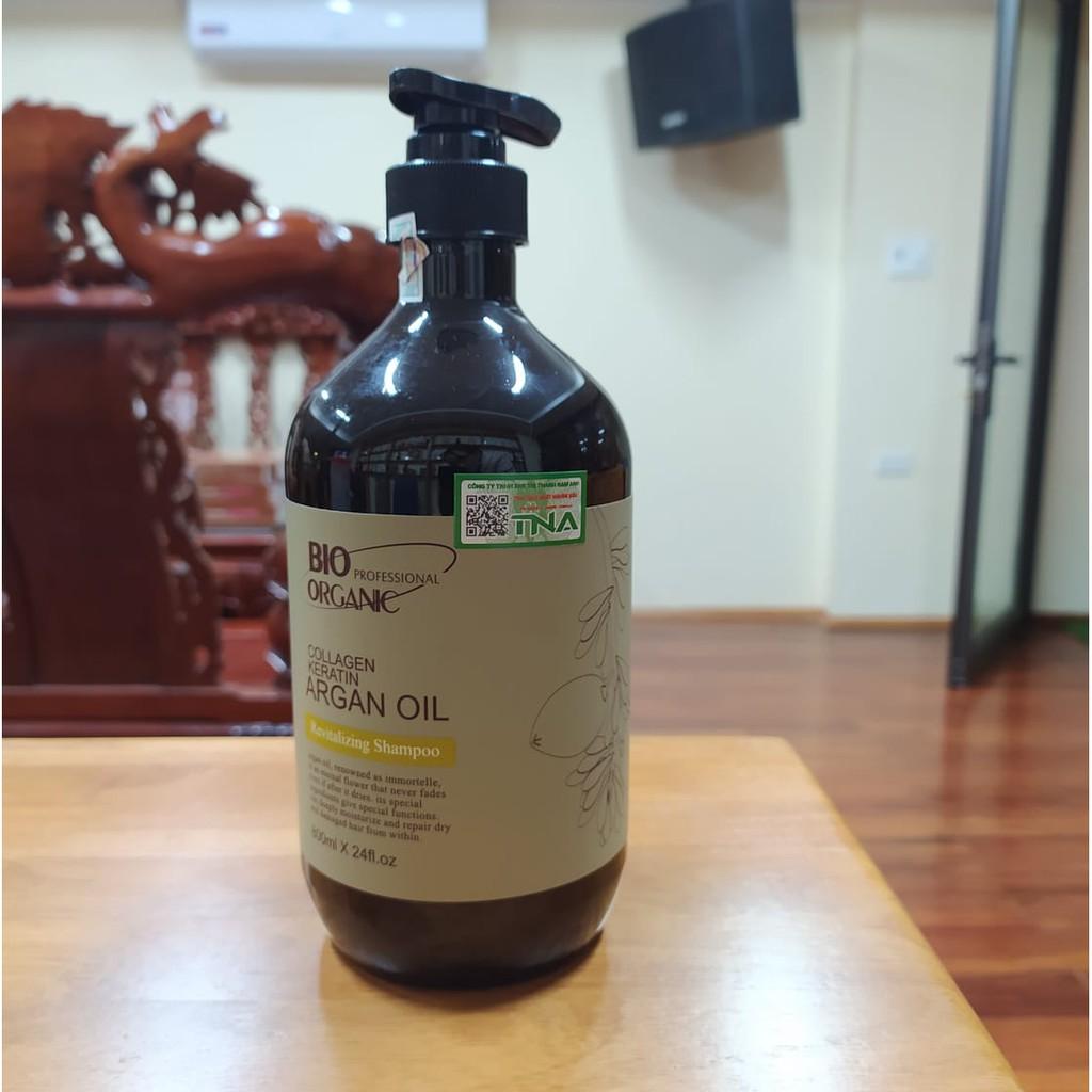 COMBO DẦU GỘI - XẢ 500ML + TINH DẦU PHỤC HỒI, NGĂN NGỪA RỤNG TÓC BIO ORGANIC CAO CẤP