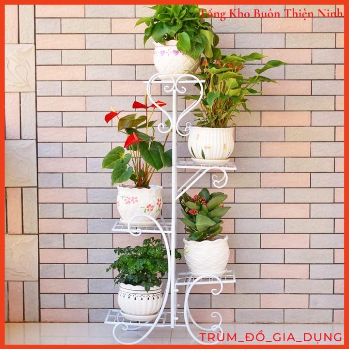 Kệ Để Chậu Hoa Cây Cảnh 5 Tầng Sang Trọng (bằng sắt siêu bền)