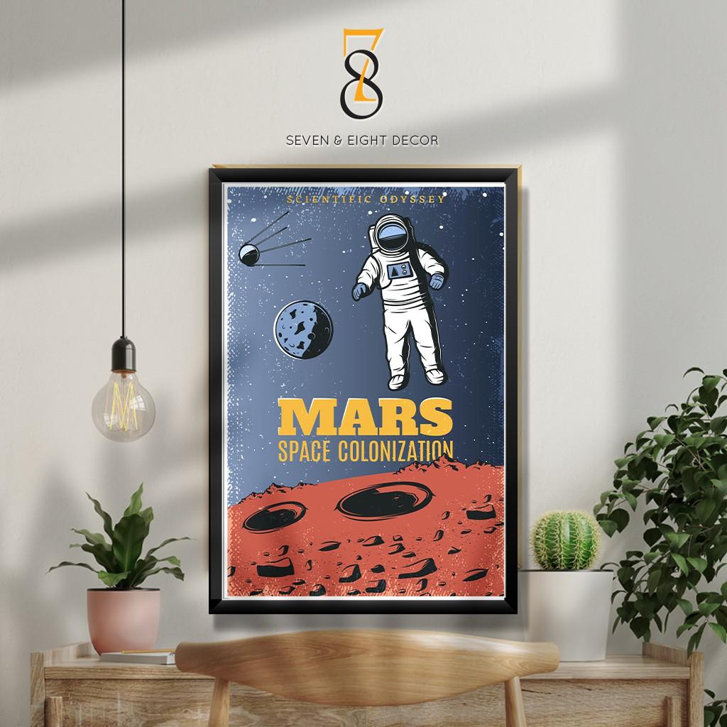 Tranh Nhiều Mẫu | Vũ Trụ & Không Gian