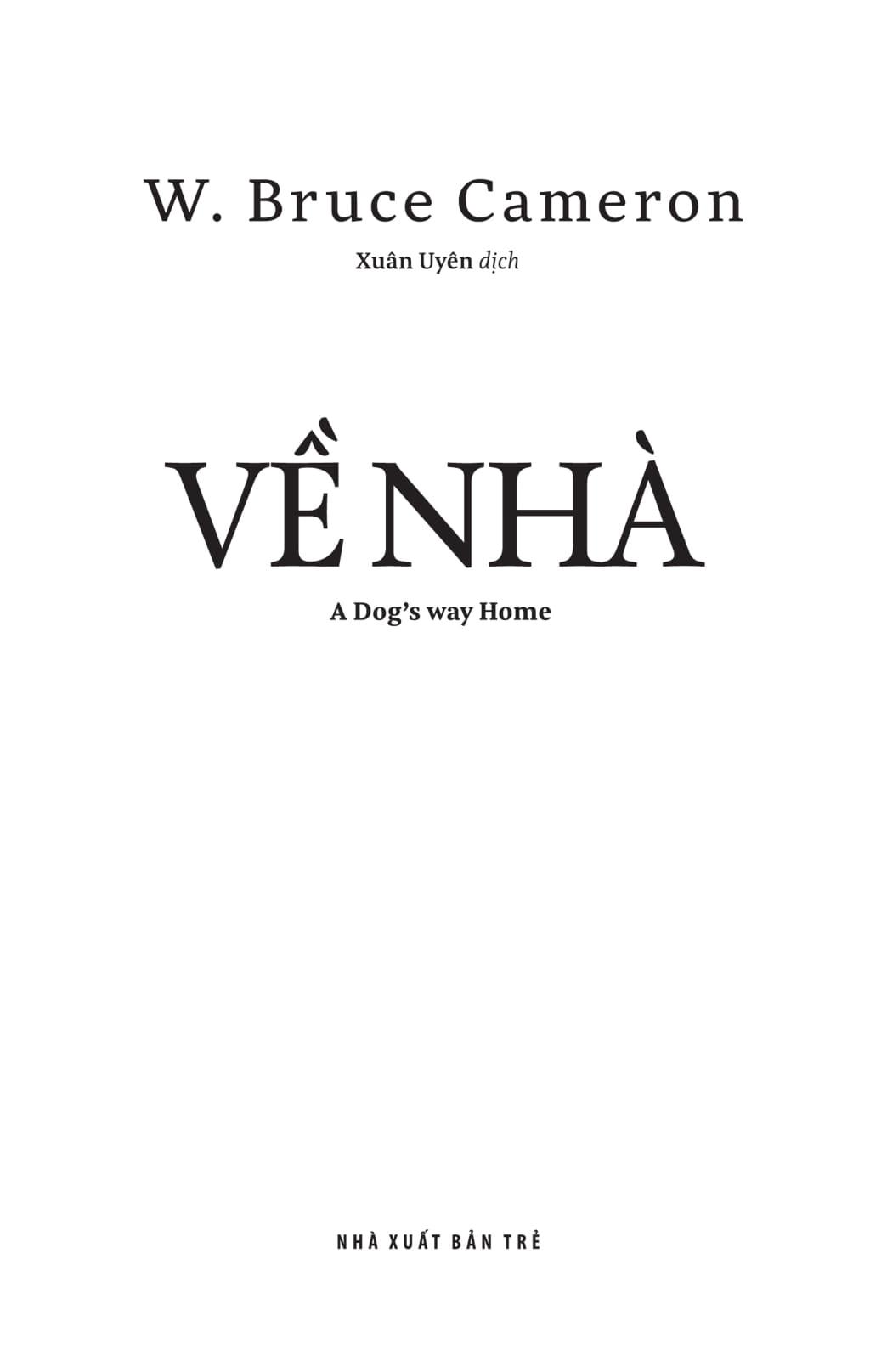 Về Nhà - A Dog's Way Home