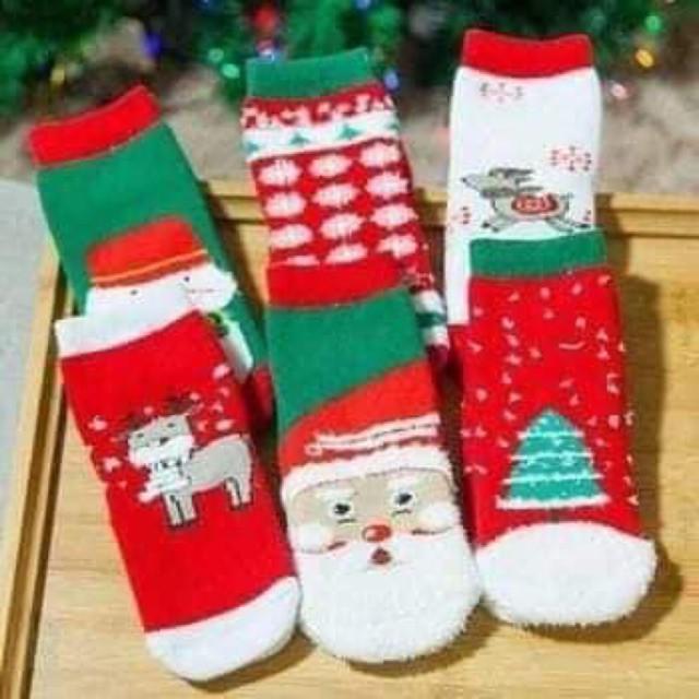 SET 10 ĐÔI TẤT NOEL SIÊU YÊU CHO BÉ