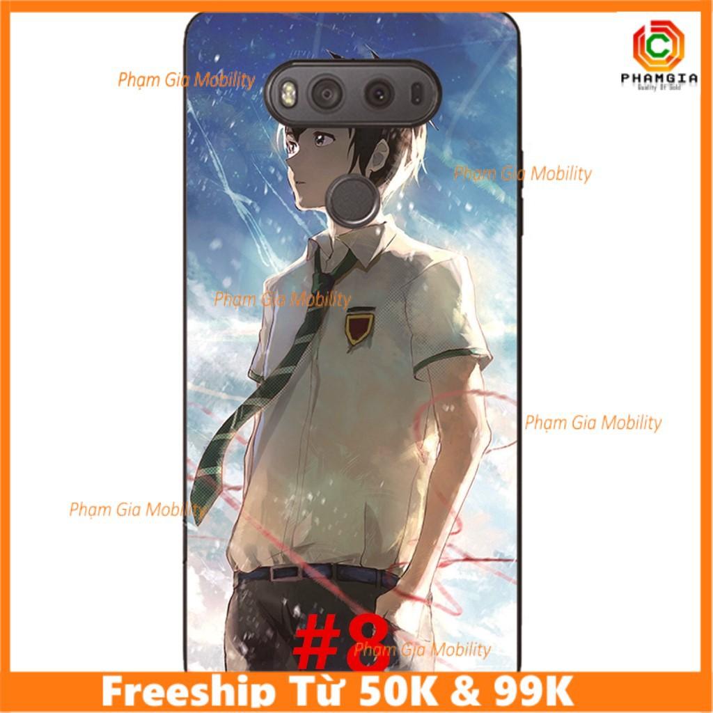 Ốp lưng điện thoại bằng TPU mềm hình hoạt hình Anime dành cho LG V40 V30 V20 V10