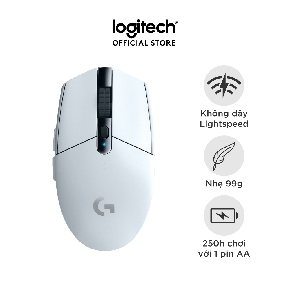 Chuột game không dây Lightspeed Logitech G304 - Hàng chính hãng