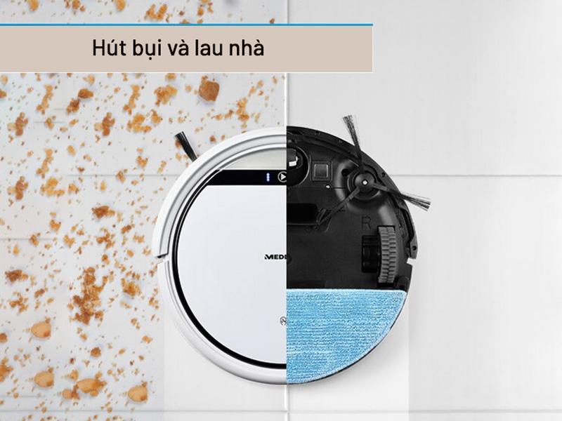Robot Hút Bụi, Lau Nhà Medion MD20011 - CAM KẾT HÀNG NHẬP KHẨU CHÍNH HÃNG BỞI DNK