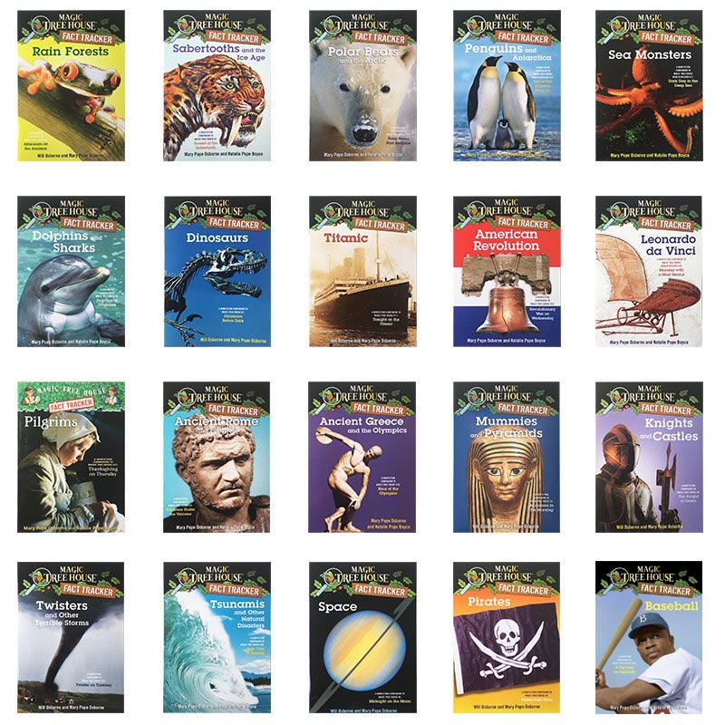 Magic Tree House - Fact Tracker | 43 Books + AUDIO | Bản Nhập Khẩu